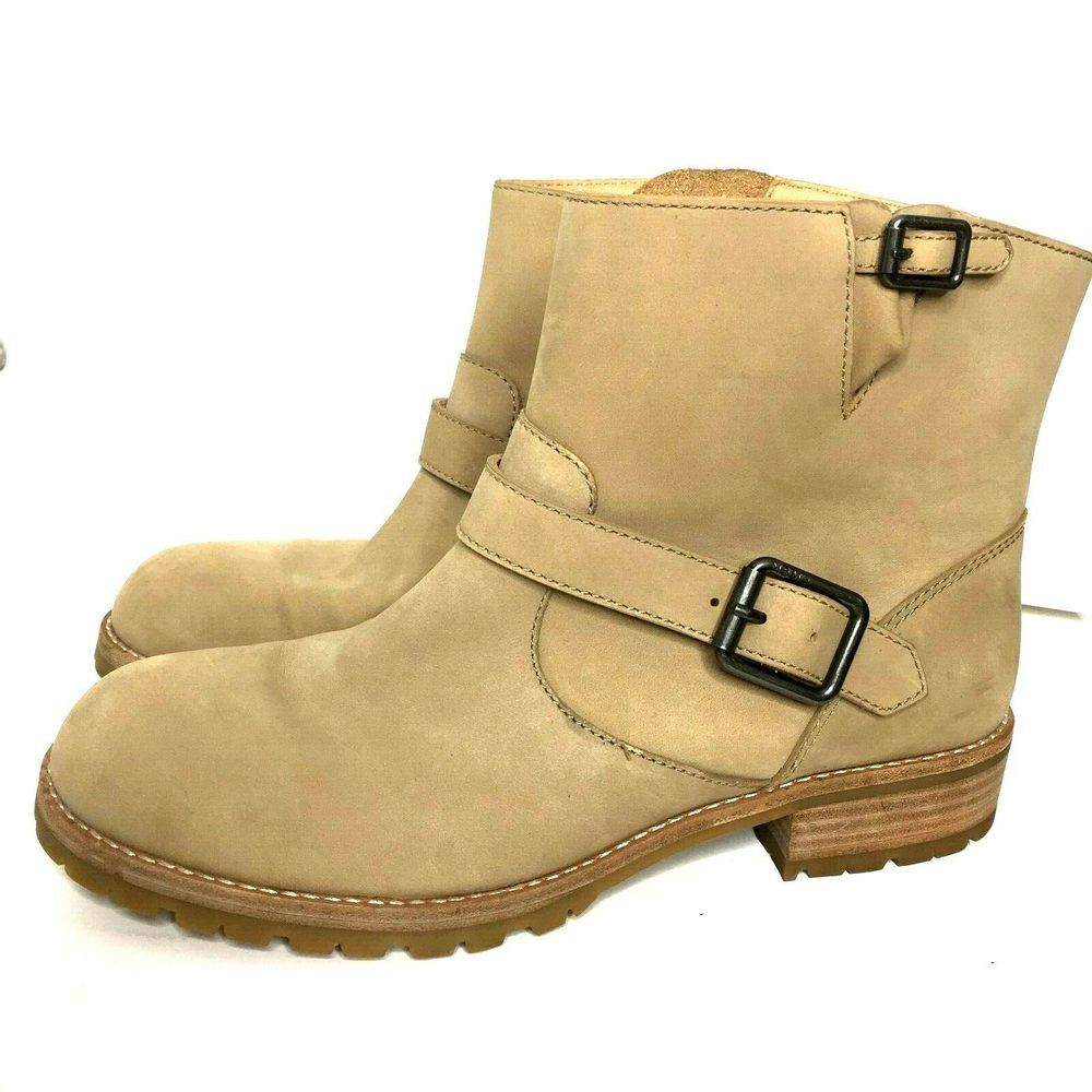 Marc By Marc‎ Jacobs Women's Engineer Boots Brown Leather Size 9.5